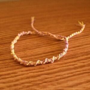 Sunset Twist Woven Bracelet